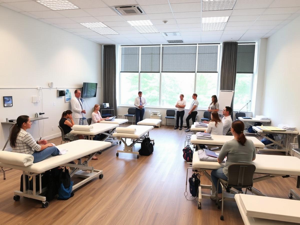 Σεμινάριο σε εξέλιξη στην αίθουσα της Physiomed Academy